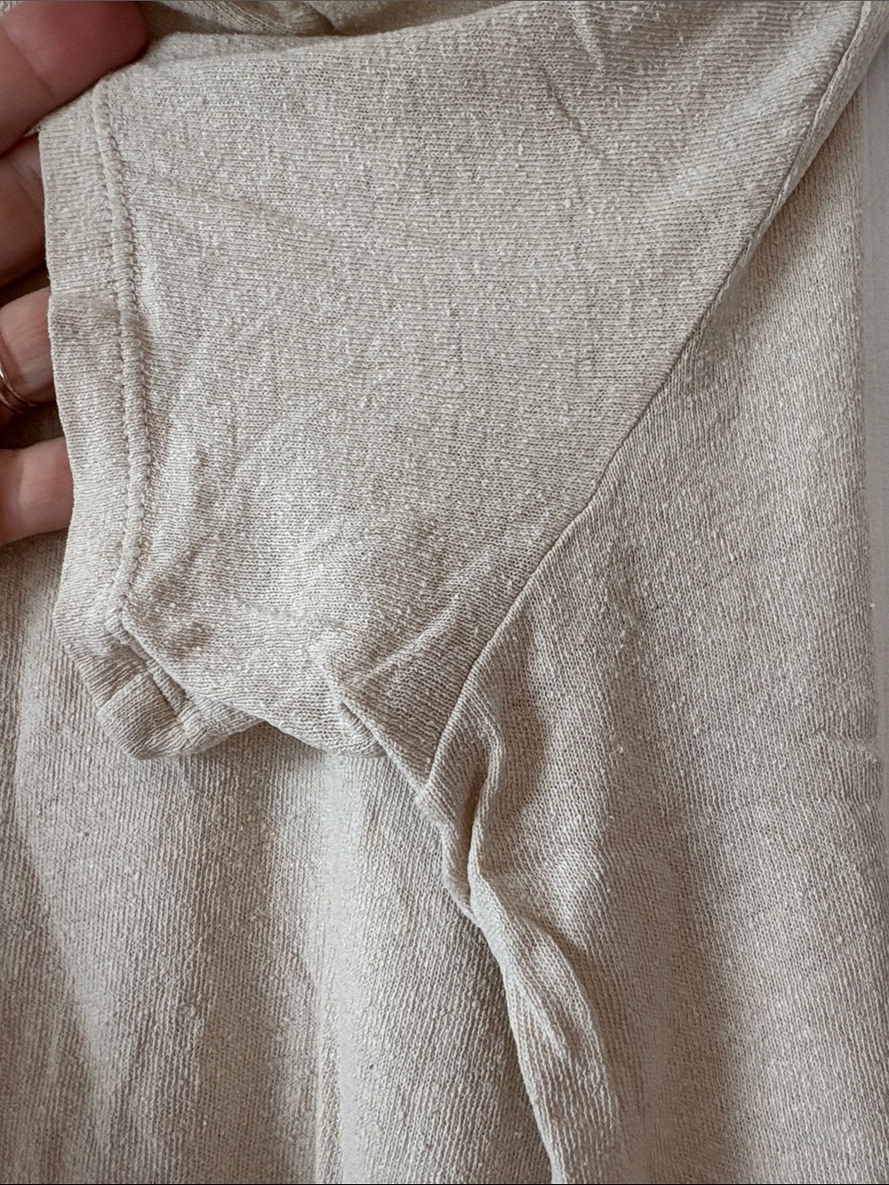 OZMA raw silk Tee - Picture 5 of 5